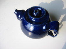 Cobalt Teapot